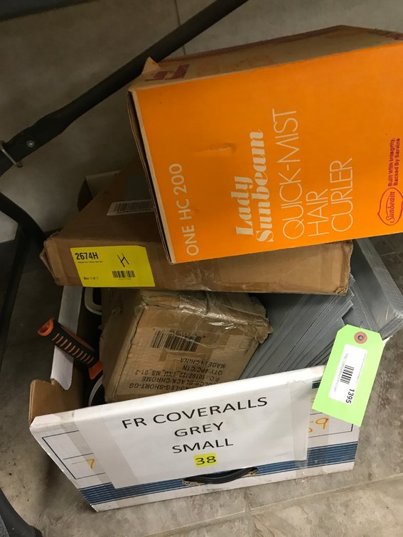 Box of Amazon Returns
