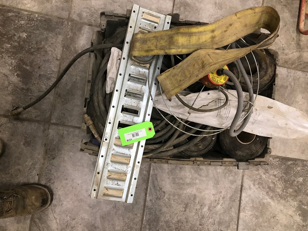 Box of Fabric, Heating Coil, Trailer Accessories