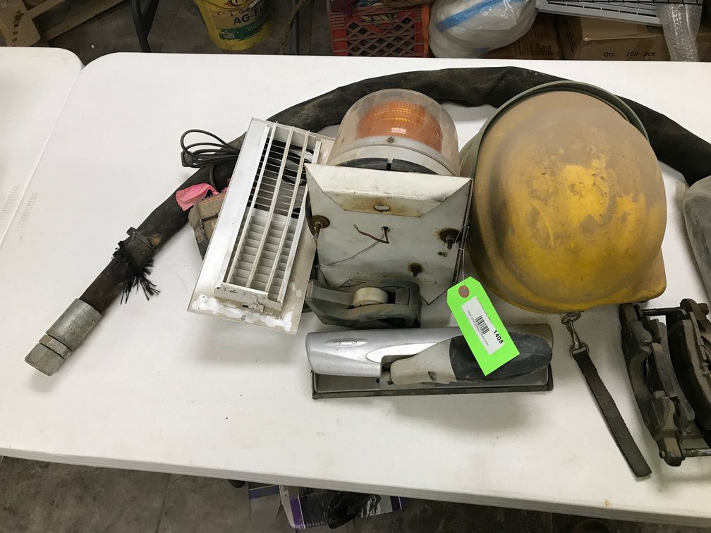 Sanding Blasting Helmet Parts, Blinking Light on top of Truck, Hydraulic Hose, Brake Caliper,