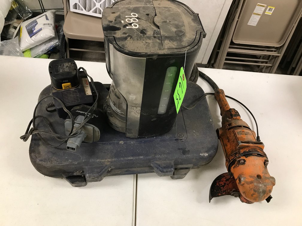 Parts to Grease Gun, Coffee Maker, Grinder