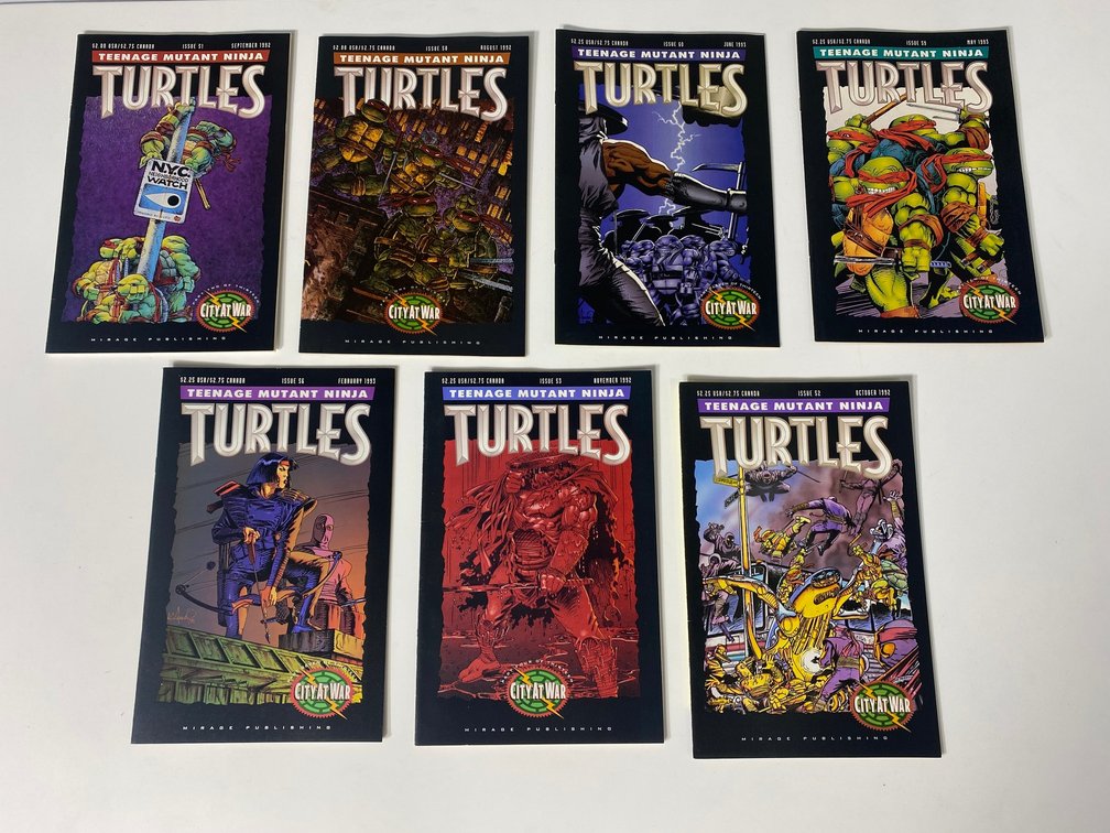 Teenage Mutant Ninja Turtle comic books