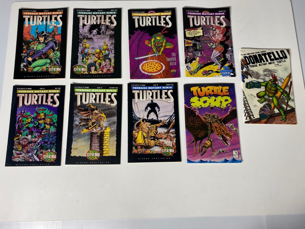 Teenage Mutant Ninja Turtle comic books