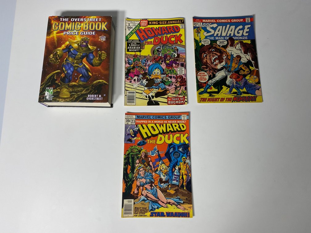 Vintage Howard Duck comic books, The Overstreet Comic Book Price Guide