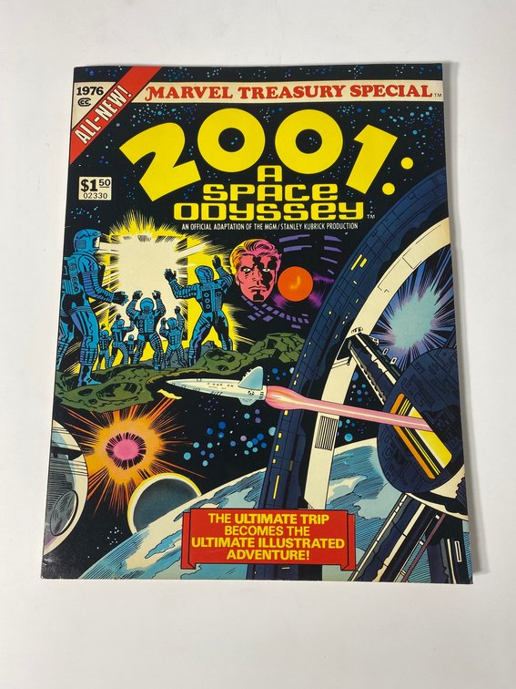 1976 Marvel Treasury Special 2001: A Space Odyssey Comic
