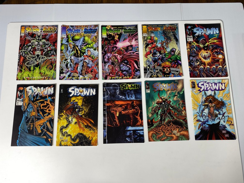Spawn comic books