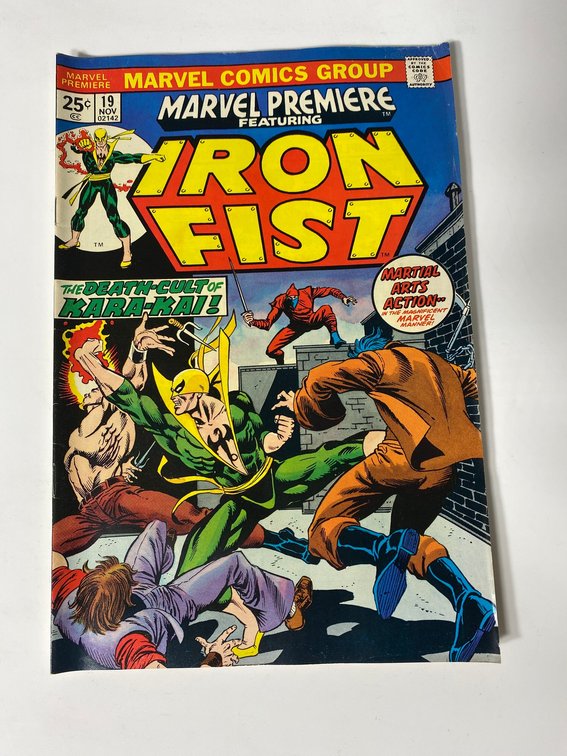 Vintage Iron Fist comic book-issue 19