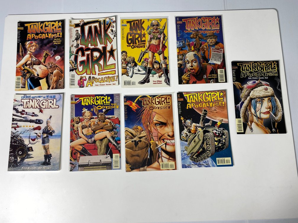 Tank Girl comic books