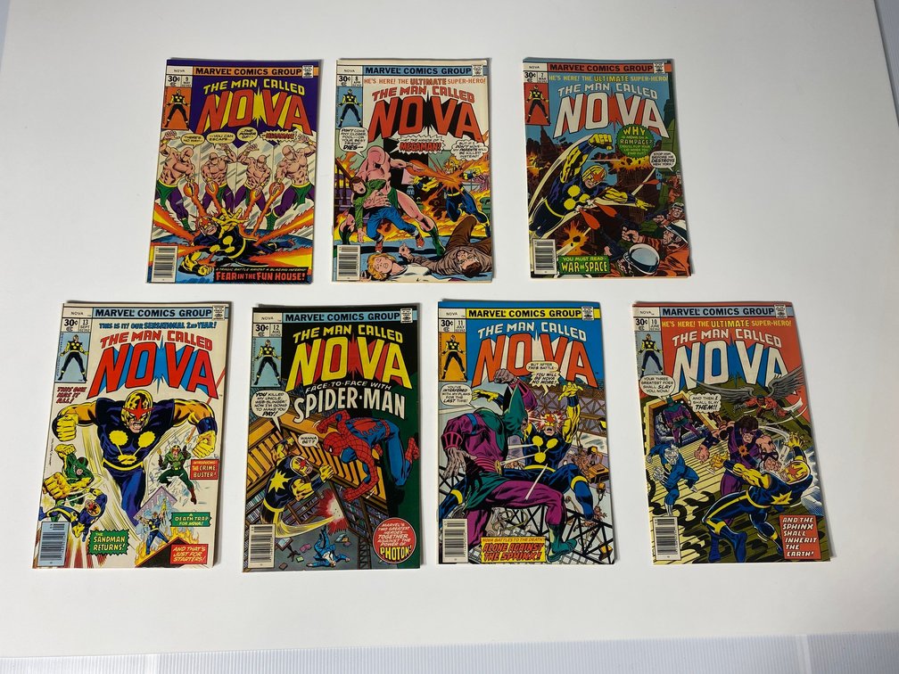 Vintage comic books-The Man Called Nova