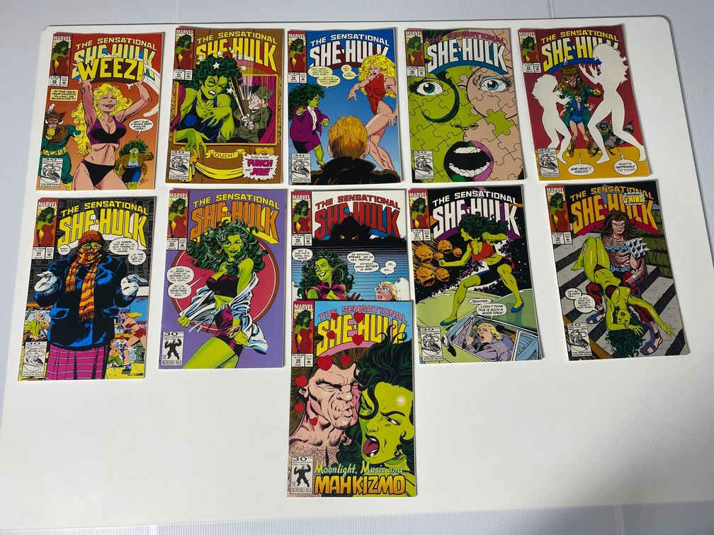 She Hulk comic books