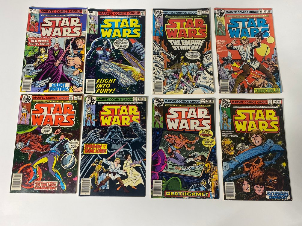 Vintage Star Wars Marvel comic books