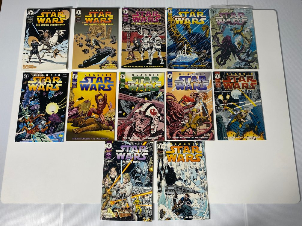 Classic Star Wars comic books