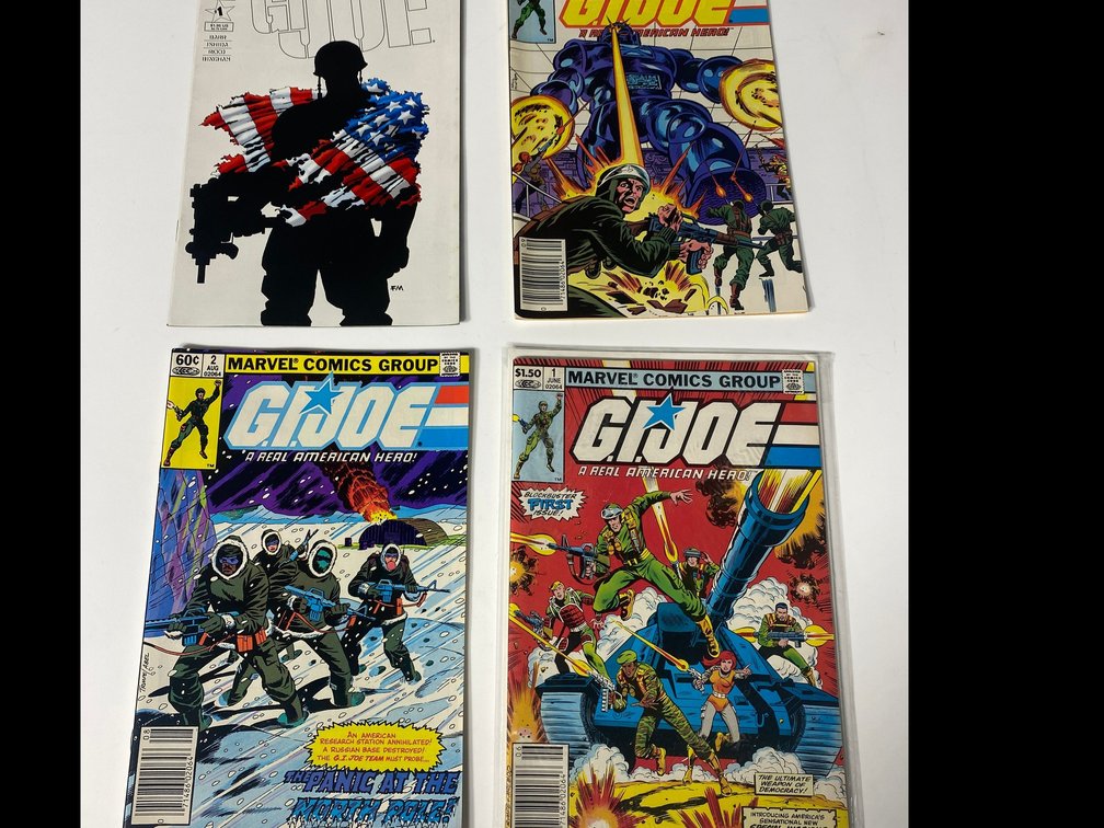 Vintage GI Joe comic books