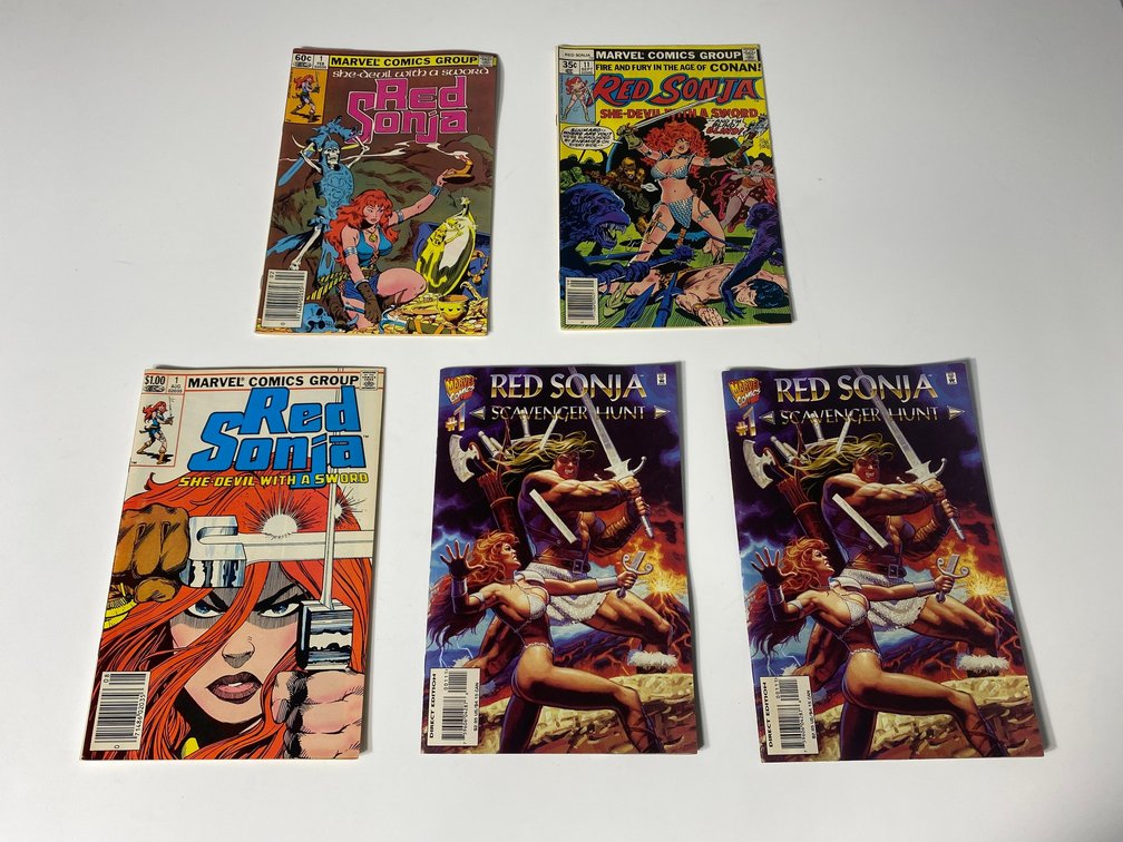 Red Sonja comic books