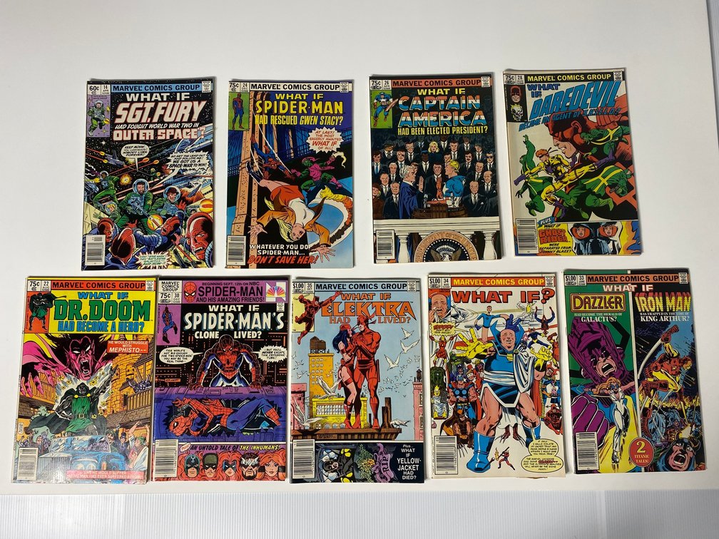 Vintage Marvel comic books