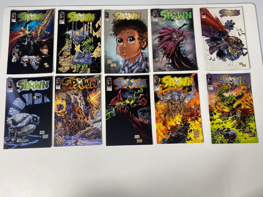 Spawn comic books