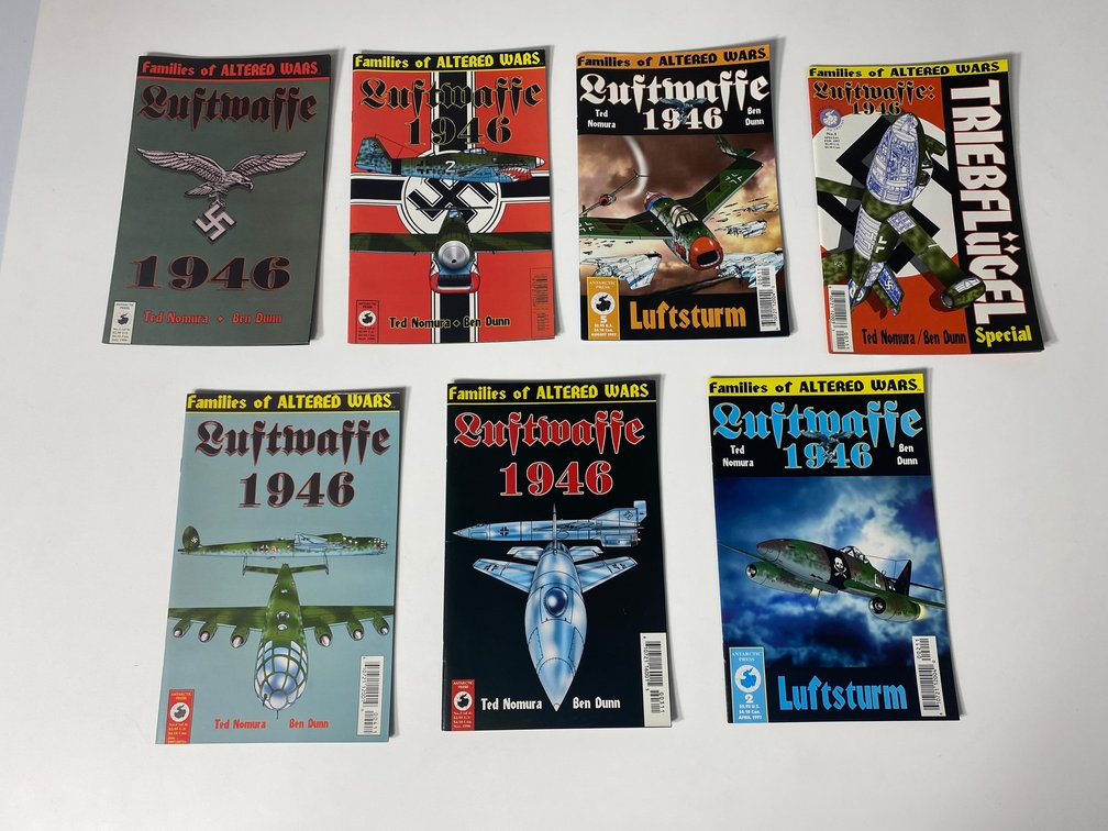 Families of Altered War comic books
