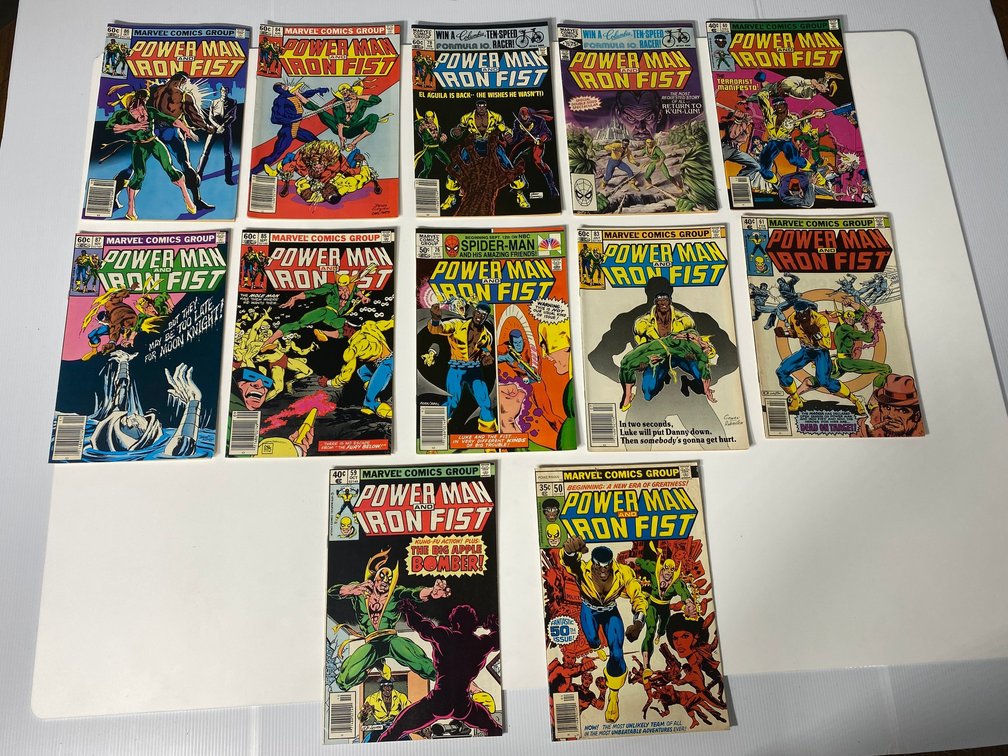 Vintage comic books