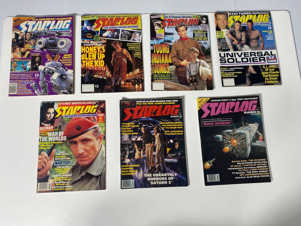 Star Log magazines