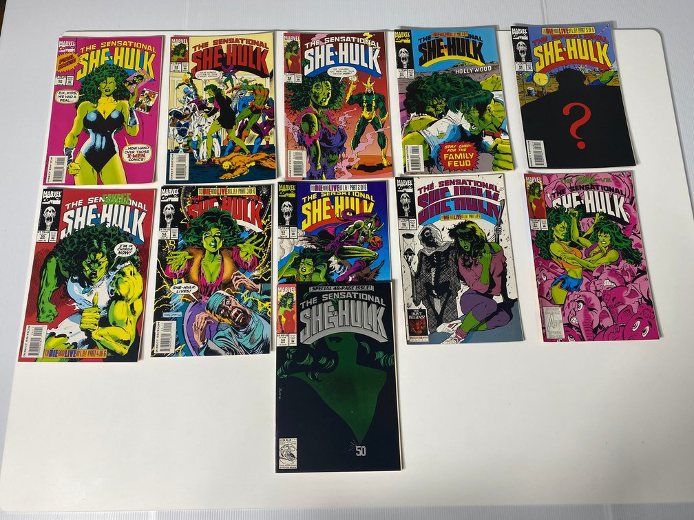 She Hulk comic books