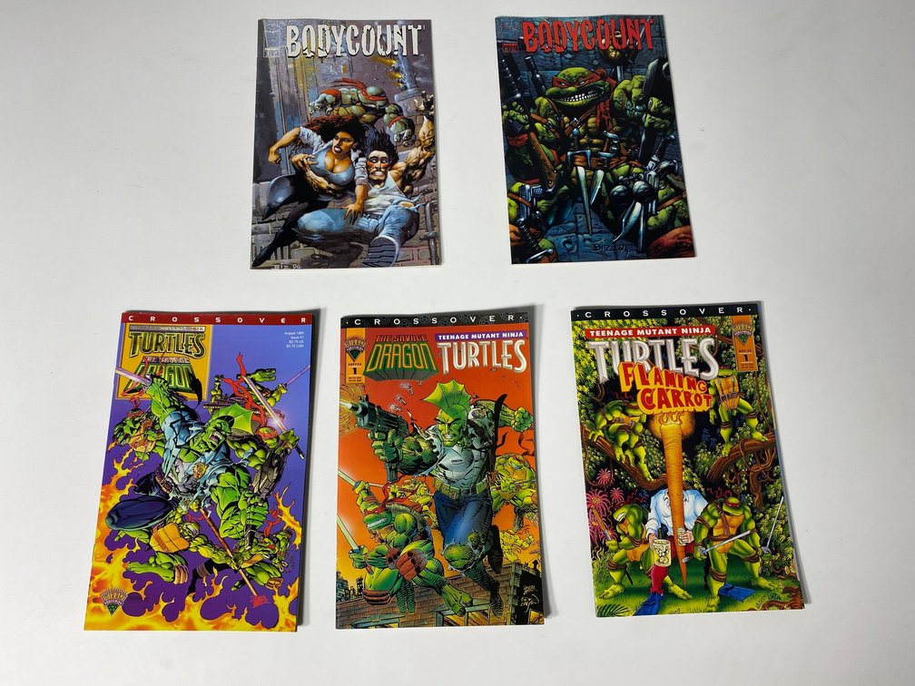 Teenage Mutant Ninja Turtle comic books