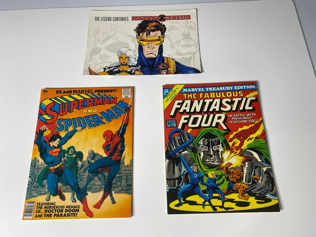 Superman and Spider-Man, Fantastic Four comic book