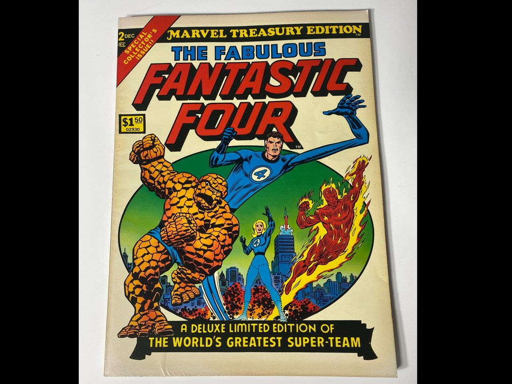 The Fabulous Fantastic Four deluxe edition comic book