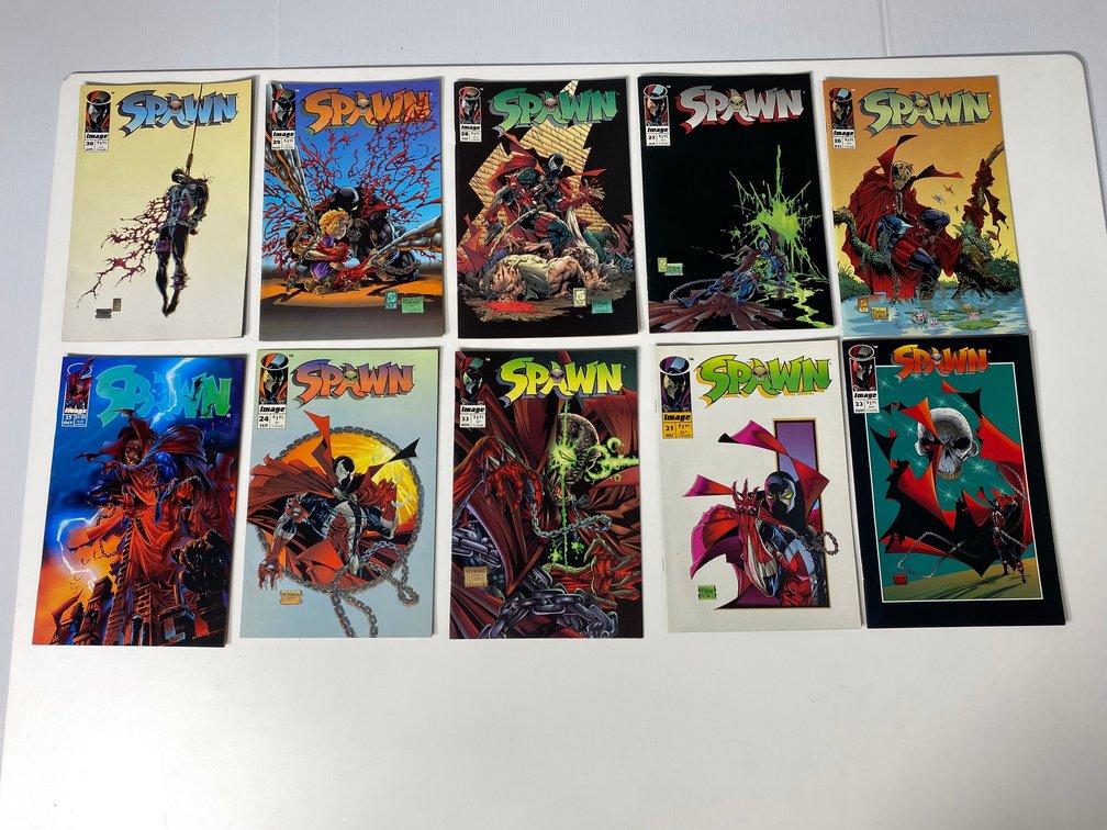 Spawn comic books