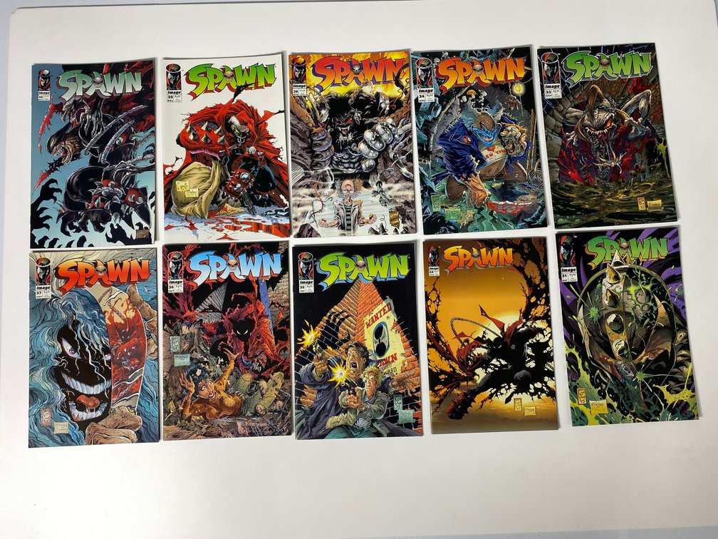 Spawn comic books