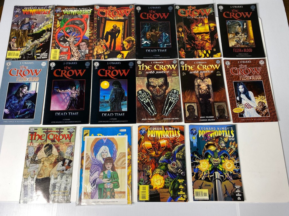 Primortals, The Crow comic books
