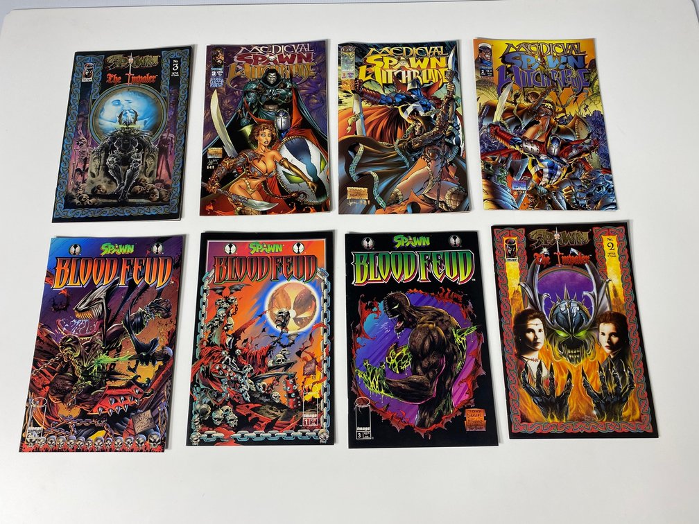 Spawn comic books