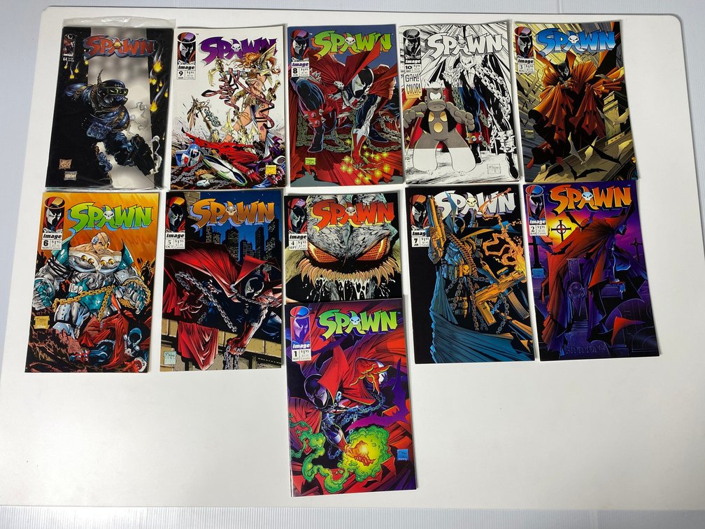 Spawn comic books