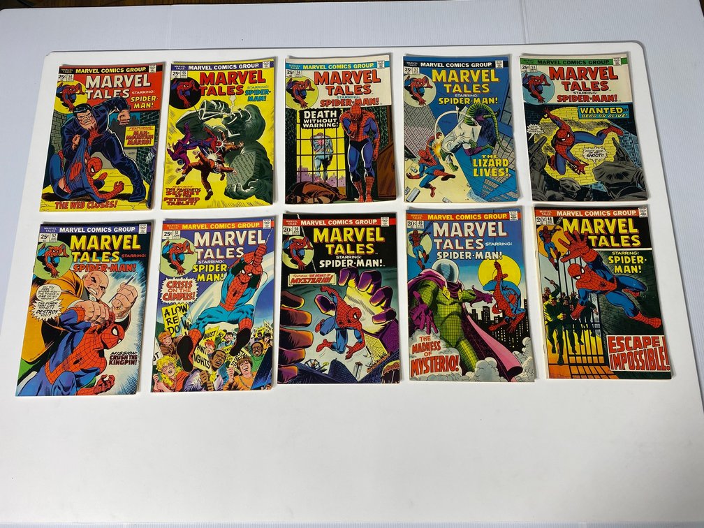 Vintage Marvel Tales comic books