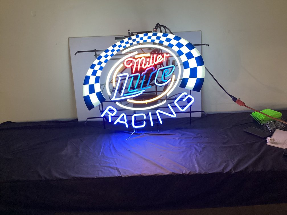 Miller lite Racing Neon