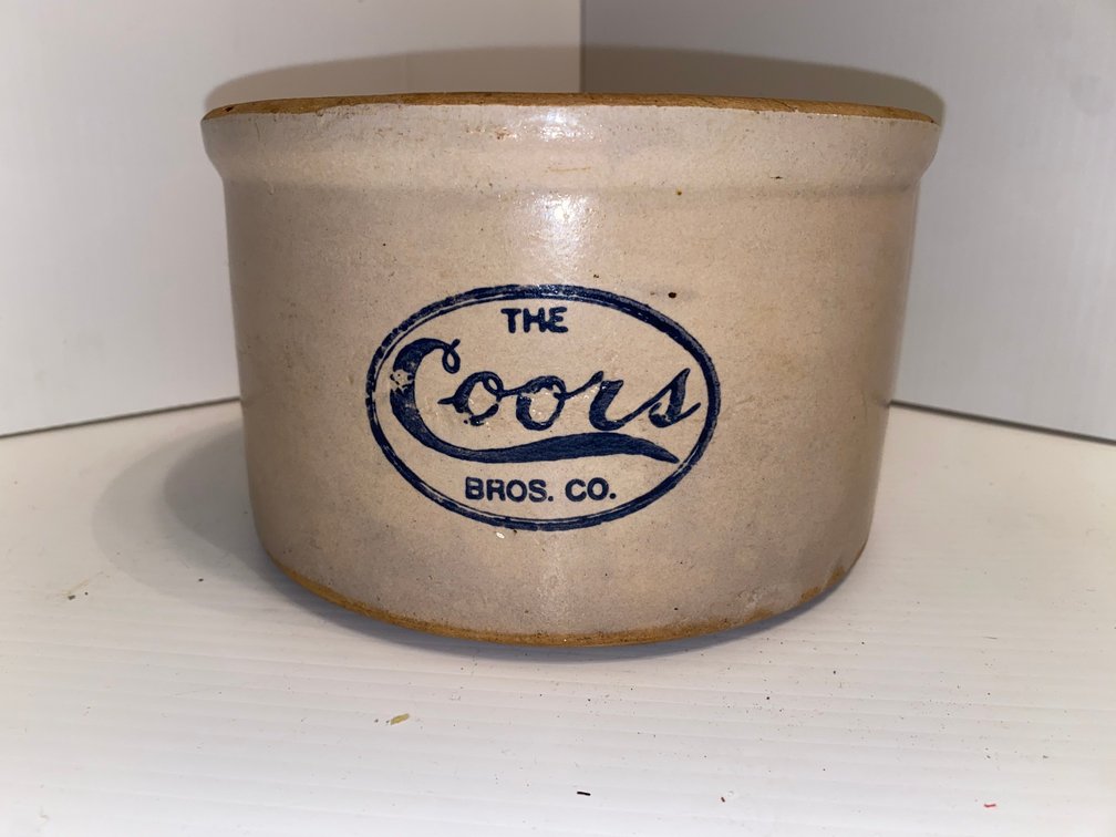 Stoneware bowl-The Coors Bros. Co.