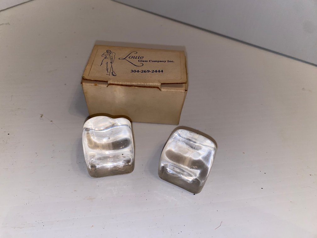 Louie Glass Company glass cubes