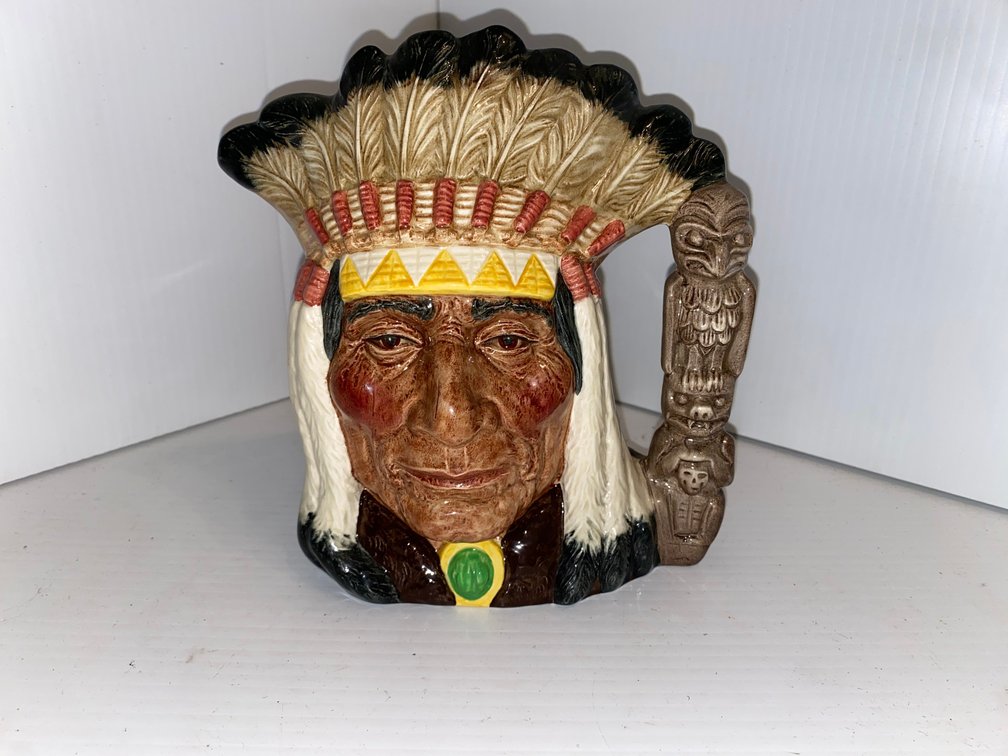 North American Indian by Doulton and Company-1966