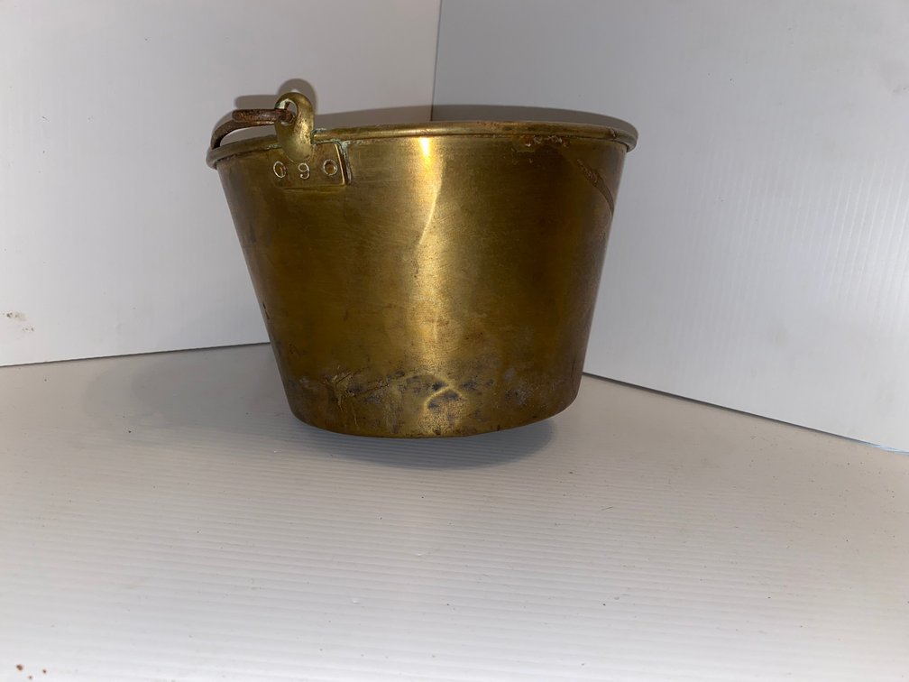 Brass bucket-marked #5