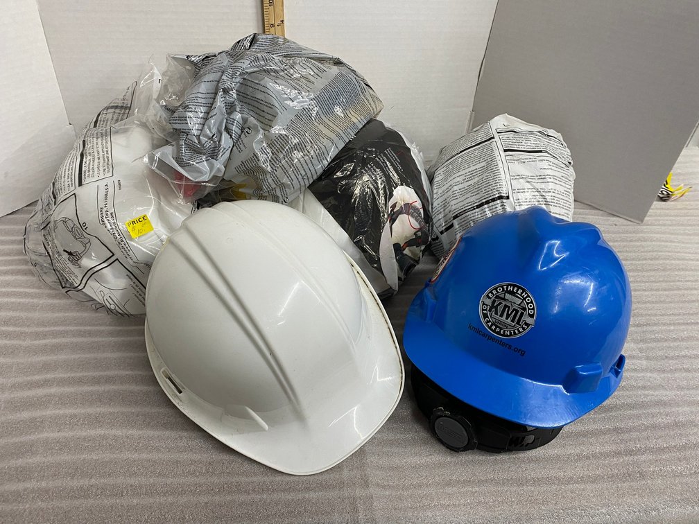 6 Hard hats