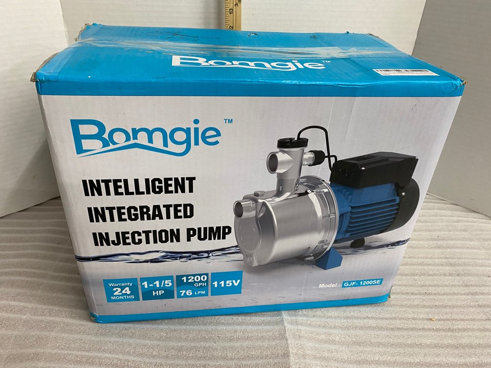 Bomgie Intelligent Integrated Injection Pump-1 1/5 HP, 115 volt