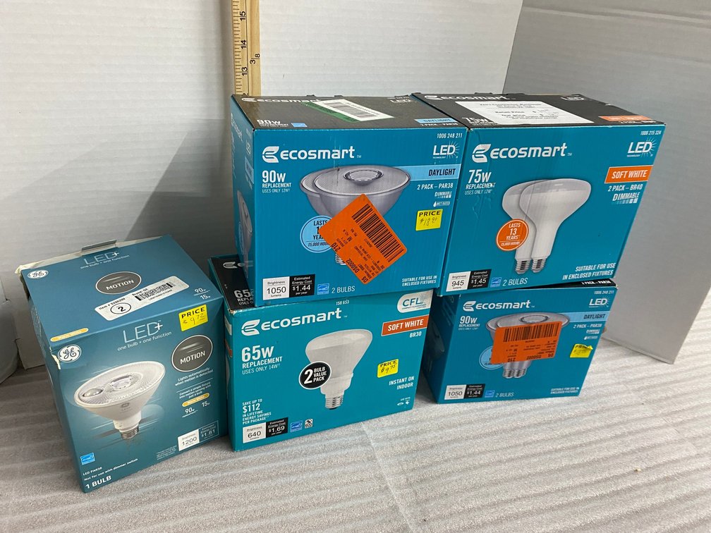 Eco smart lightbulbs-65, 75 and 90 watt