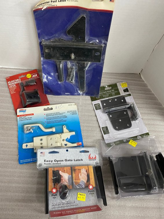 Gate latches