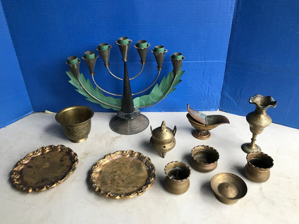 Brass and Tin Items