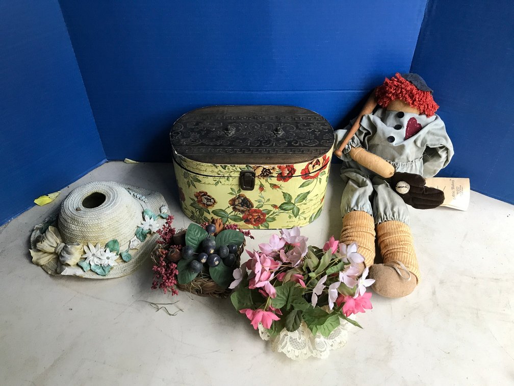 Rag Doll, Basket and Misc.
