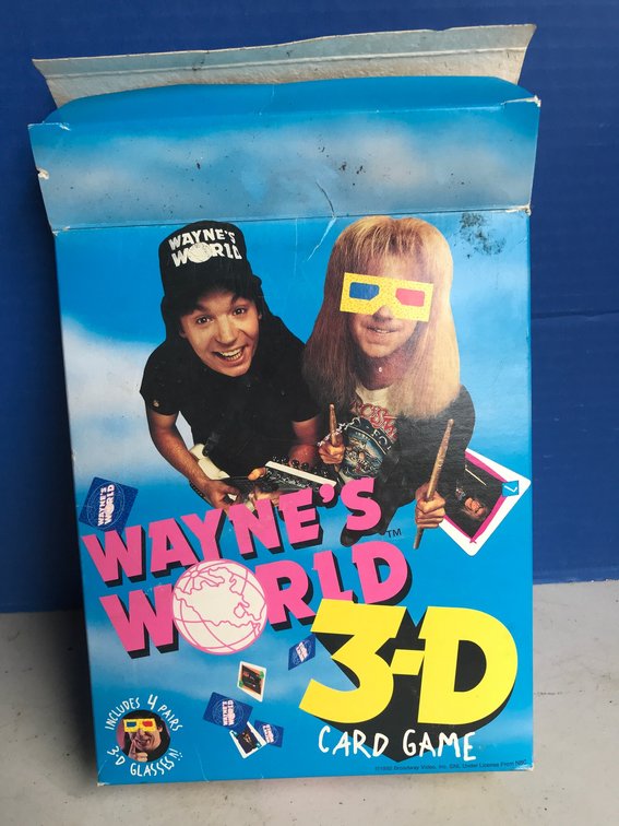 Waynes World 3D Card Game