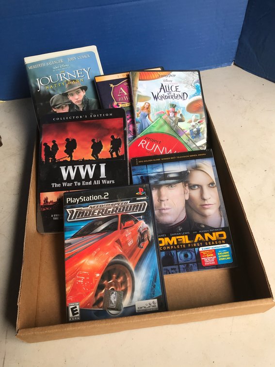 DVD's, Games