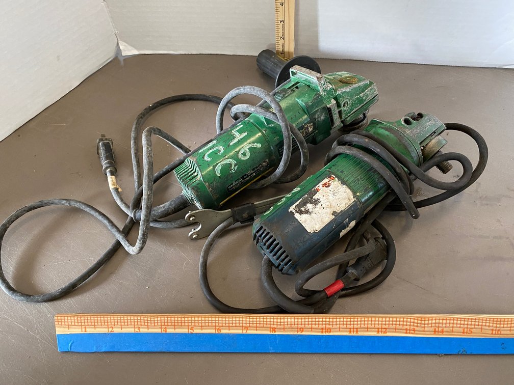 2-Metabo Angle Grinders