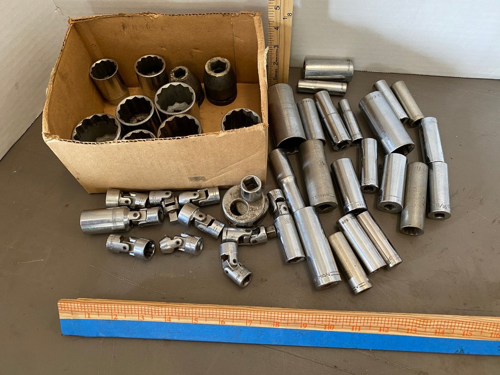 Craftsman Sockets, Some Deep Well, Some Swivel