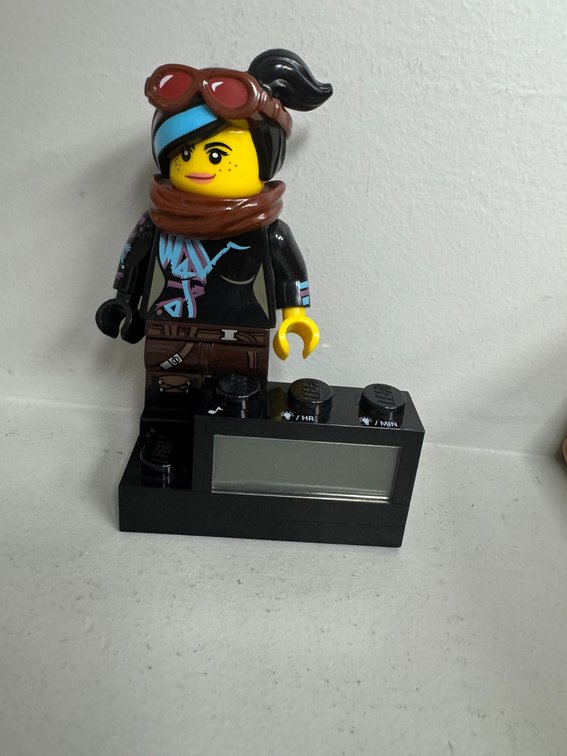 LEGO Minifigure Digital Alarm Clock