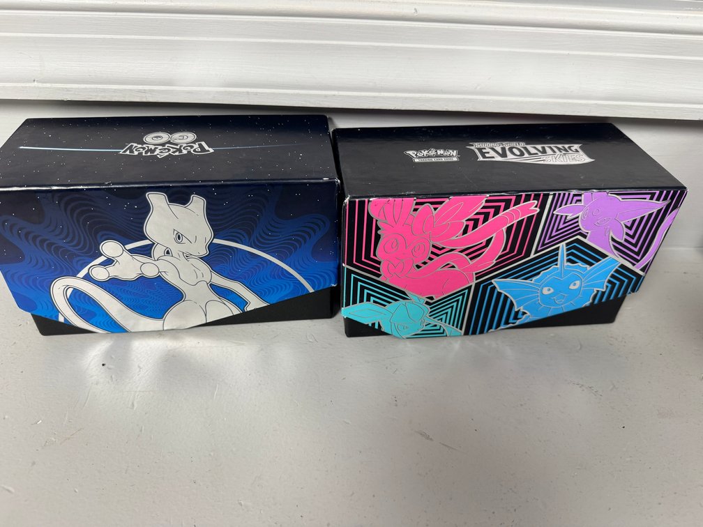2 Pokemon trading card game Elite Trainer boxes