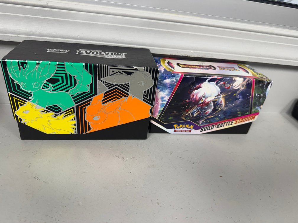 2 Pokemon trading card game Elite Trainer boxes
